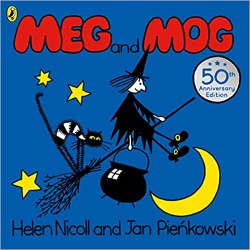 Meg and Mog is a classic witch book for kids