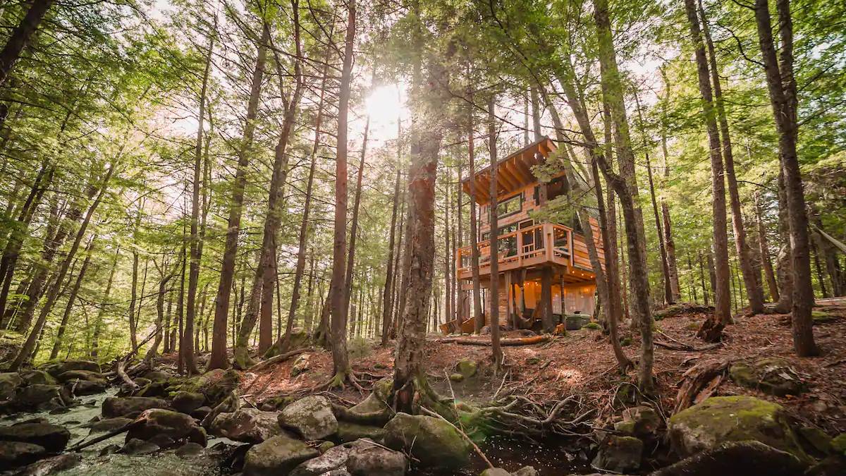 Treehouse Rentals in New England for Families Tinybeans