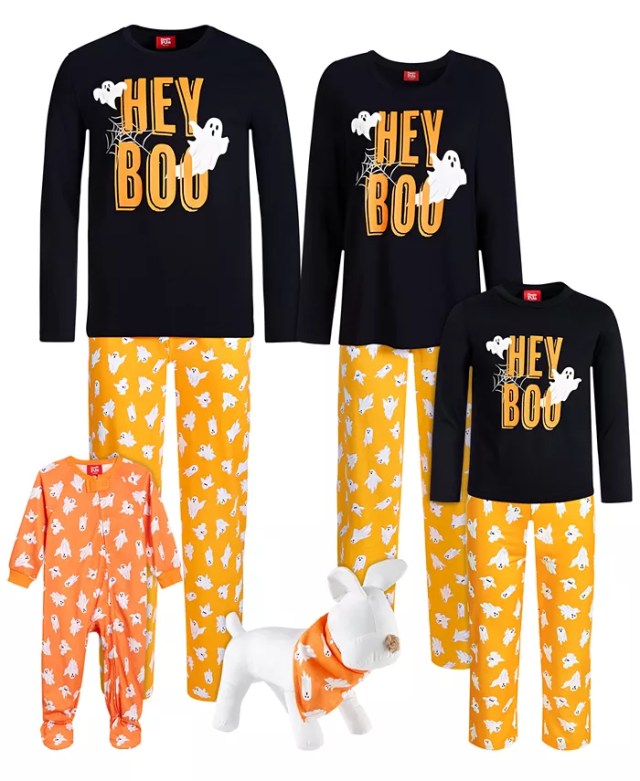Set of Halloween matching pajamas