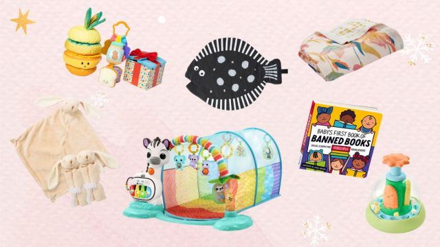 a collage of the best holiday gifts and toys for 6 month olds in 2023