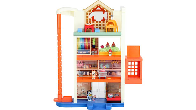 The Bluey Hammerbarn is a good gift for four year olds and a good gift for five year olds