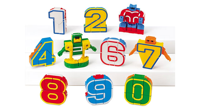 Numberbots are a good gift for three year olds