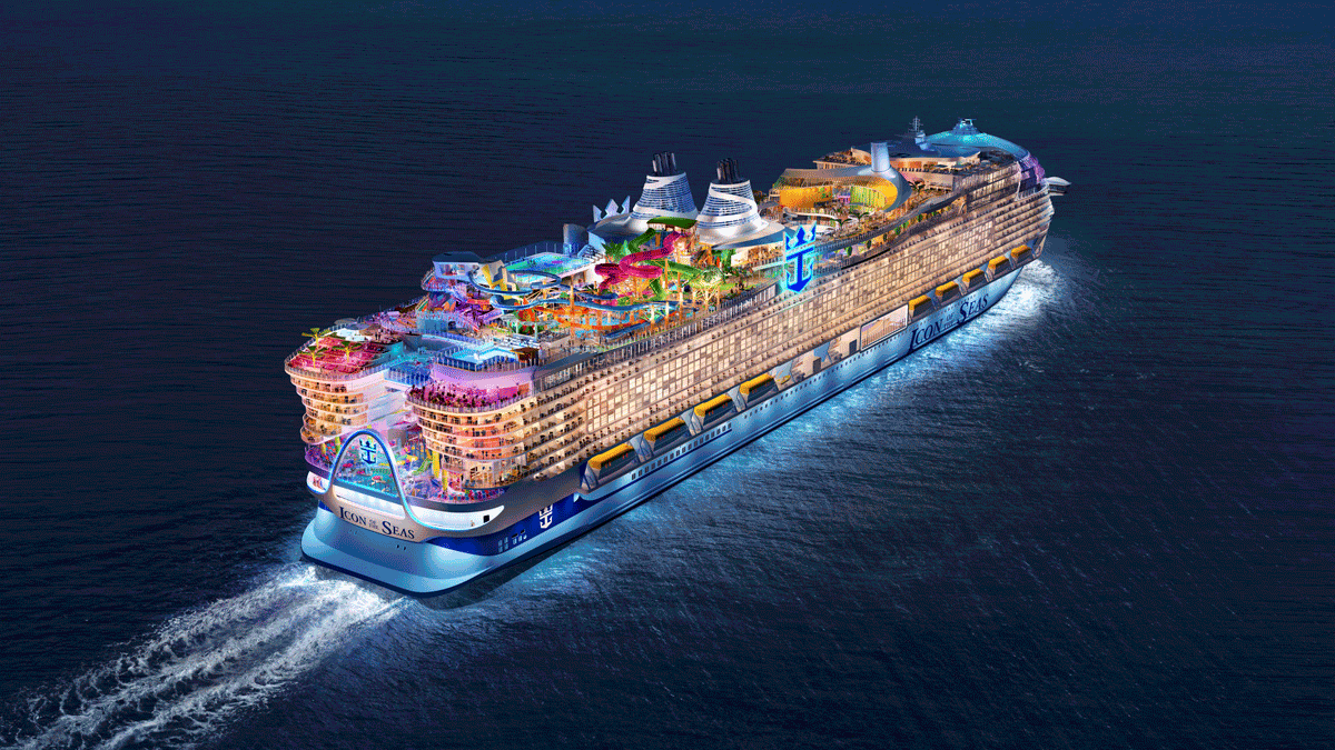 Royal Caribbean’s New ‘Icon of the Seas’ Has the Largest Waterpark at Sea & 7 Pools