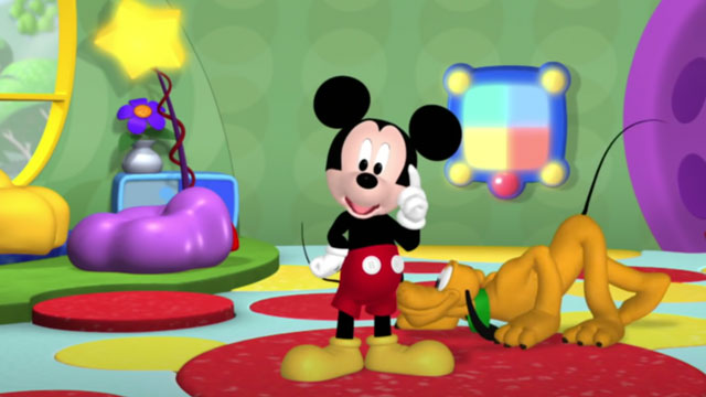 Mickey Mouse Clubhouse is a kids tv show you can find on YouTube