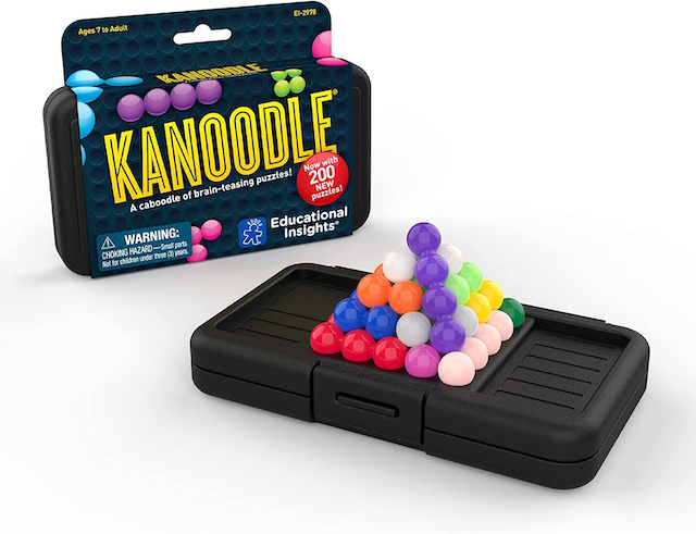 Kanoodle is a fun game and great stocking stuffer idea