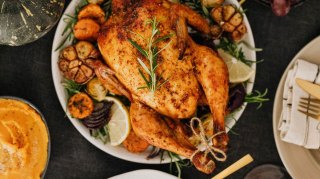 Thanksgiving turkey dinner