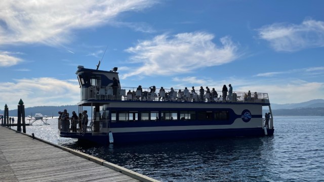 passengers aboard a cruise around lake coeur d'alene something fun to do