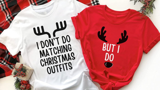 Holiday Couples T-Shirts to Wear with Your Person