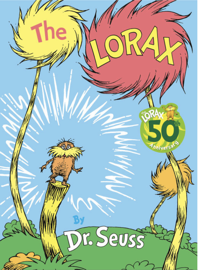 The Lorax is a classic fiction book for kids