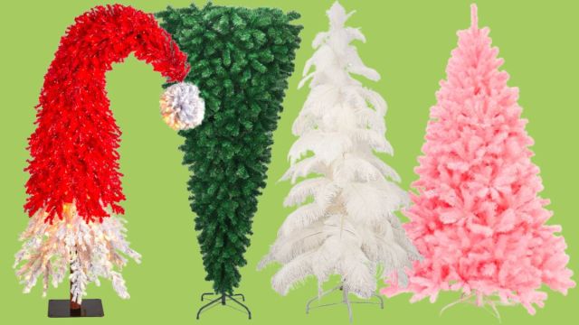 15 Non-Traditional Christmas Trees for Rebellious Decorators