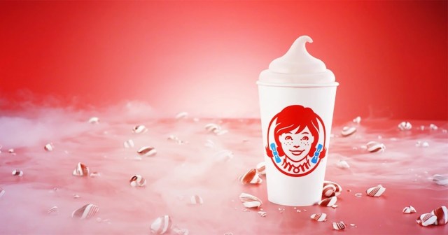 Wendy’s Is Releasing a Peppermint Frosty for the Holidays