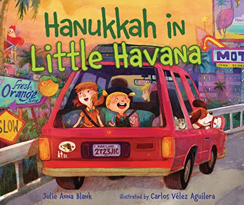a book cover for a book read at seattle hanukkah storytime event