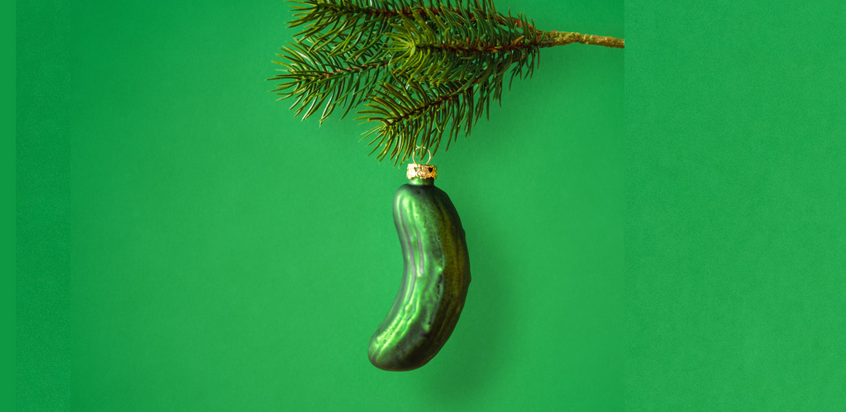 The ‘Pickle Ornament’ Tradition Is Super Fun for the Whole Family