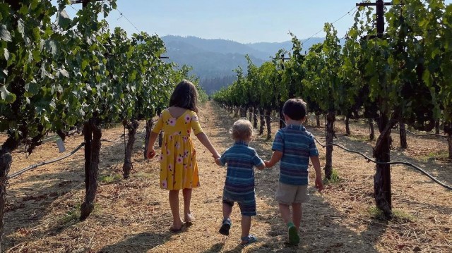 family-friendly wineries near SF