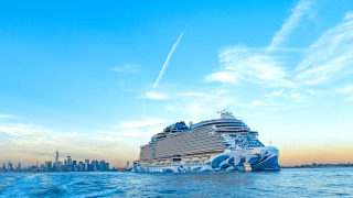 exterior shot of the Norwegian Prima