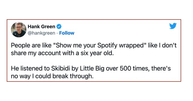 Those Spotify Wrapped Posts Are Especially Hilarious When They Come from Parents