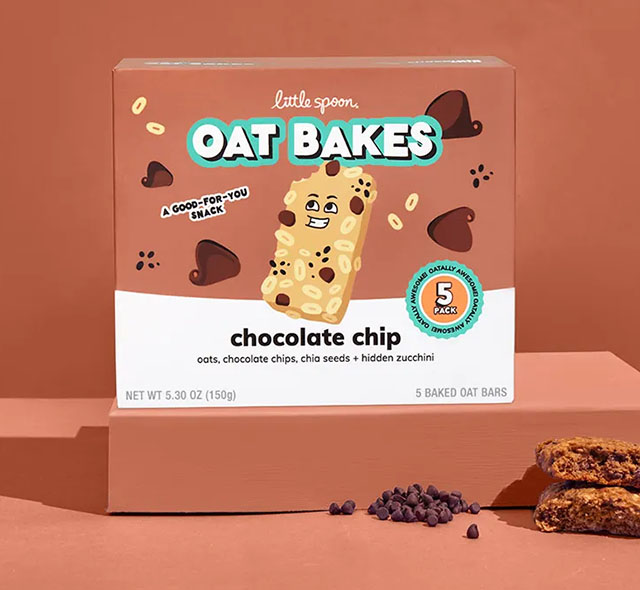 Little Spoon Oat Bakes are one of the best snack bars for kids