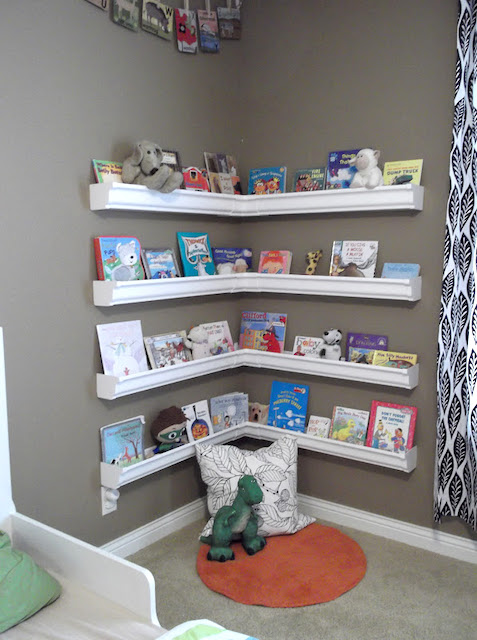 Kids sale corner shelves