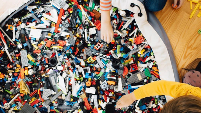 toy storage ideas for LEGO