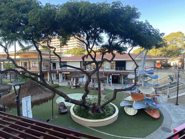 Whaler's Village at thee Ka'anapali Beach Hotel.