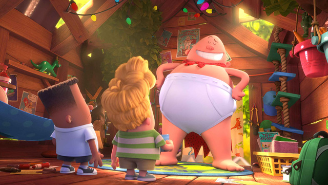 Captain Underpants is a family movie streaming now.