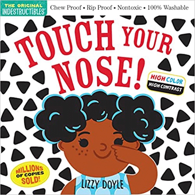a books for newborns, touch your nose book cover