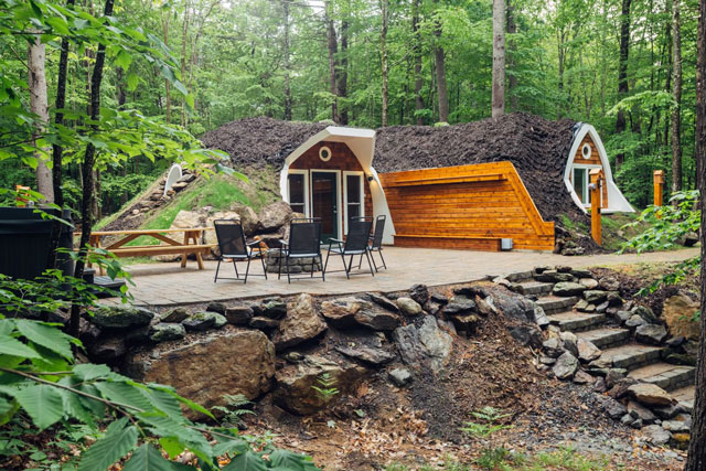 Purposely Lost Maine glamping for families