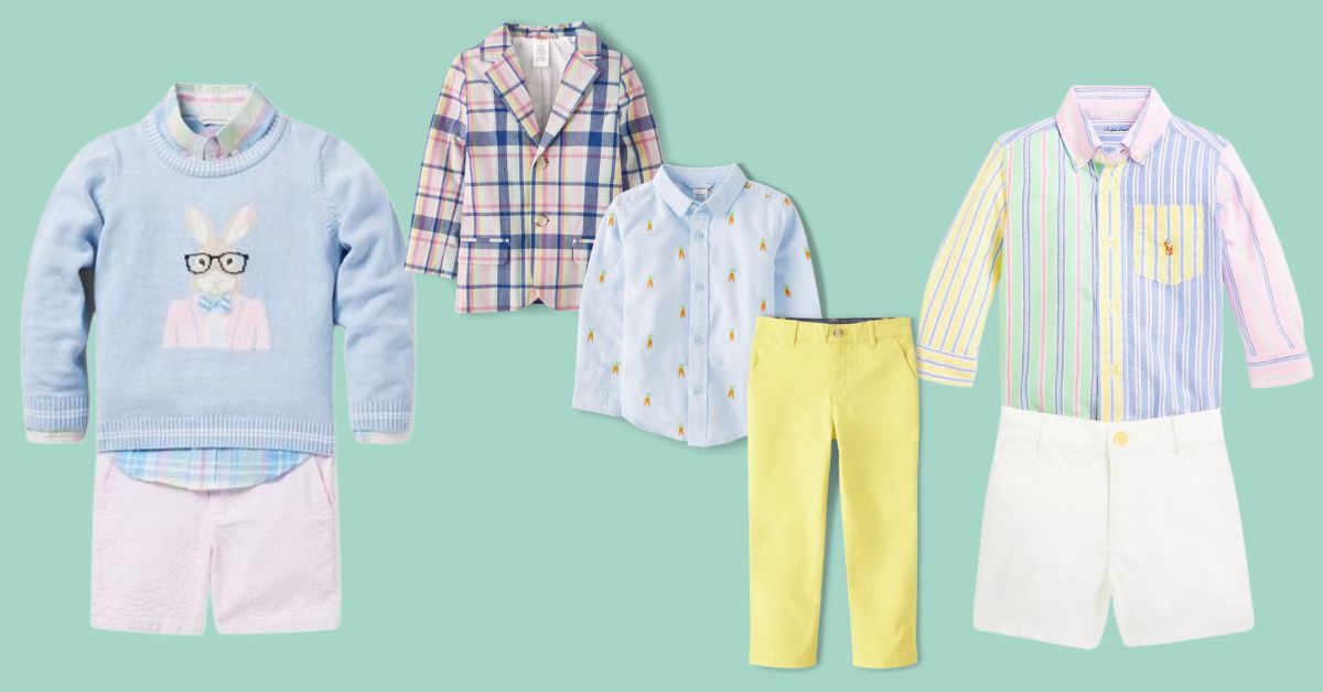 Darling & Dapper Easter Outfits (That Aren't Dresses!)