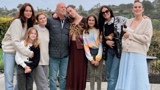 Demi Moore Shares Video of Family Serenading Bruce Willis on His 68th Birthday