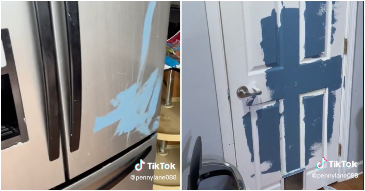 Single Mom Woke Up to Her Preschooler's Paint Disaster