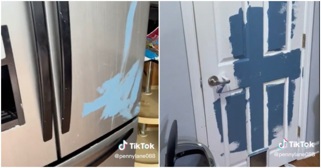Single Mom Woke Up to Her Preschooler’s Paint Disaster & the Internet Can’t Stop Judging Her