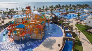 Royalton Splash is a new resort with a great water park
