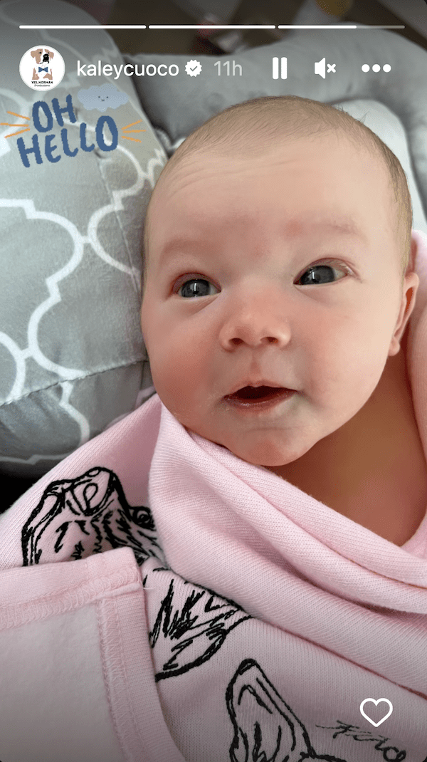 Kaley Cuoco Shares First Pics of Baby Matilda