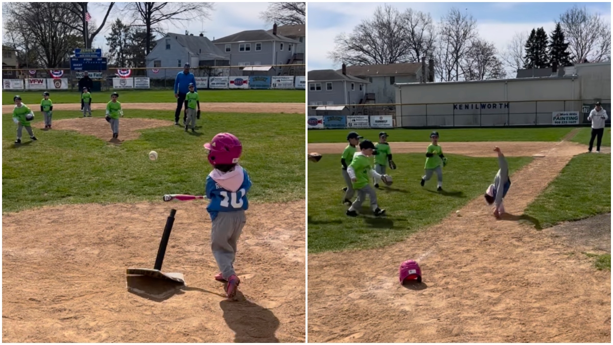 Girl Cartwheeling To 1st Base Is All Of Us Going Into The Weekend