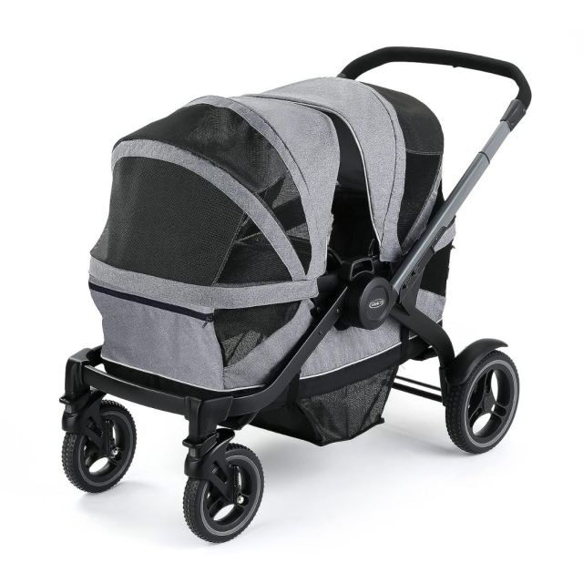 grey stroller wagon