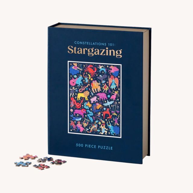constellation jigsaw puzzle in packaging box