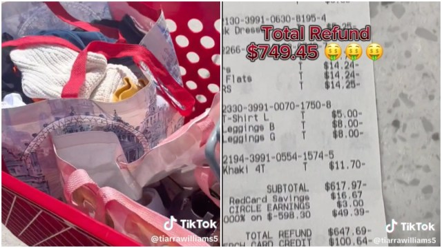 Mom Takes Advantage of Cat & Jack Target Return Policy to Score $750 Refund