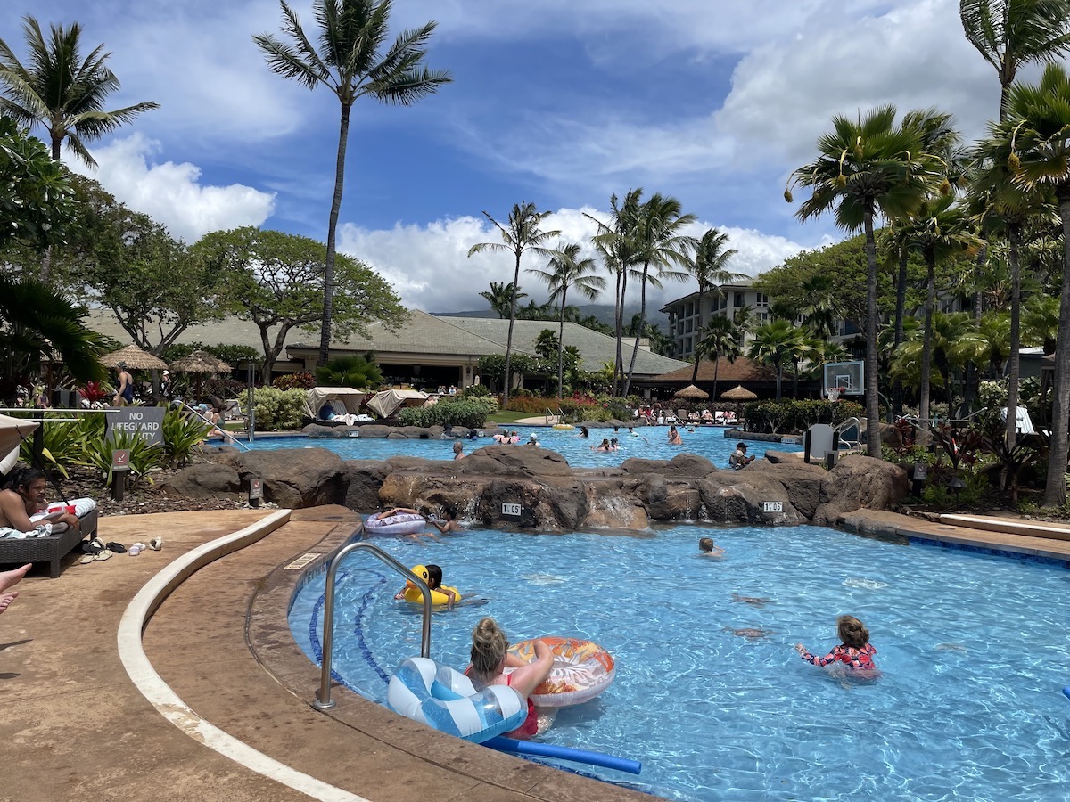 the pool at westin Ka'anapali ocean resort