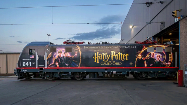 A ‘Harry Potter’ Amtrak Is Riding the Rails—Here’s Where to Find It