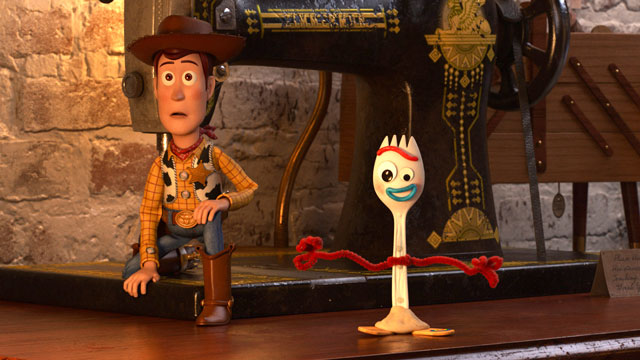 production still of Toy Story 4