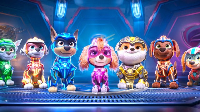 An image from Paw Patrol: The Mighty Movie