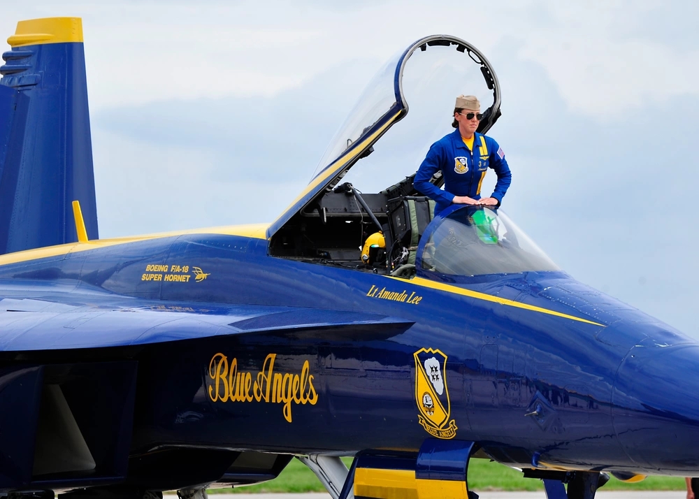 Blue Angels pilot at Seafair