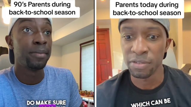 Dad Points Out How Intense Back-to-School Is Now Vs. the '90s