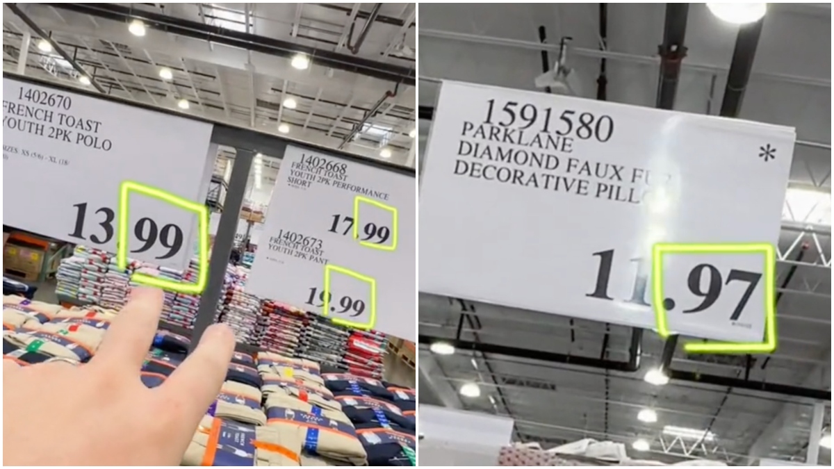 Shopper Shares Secret Meanings Behind Costco Price Signs