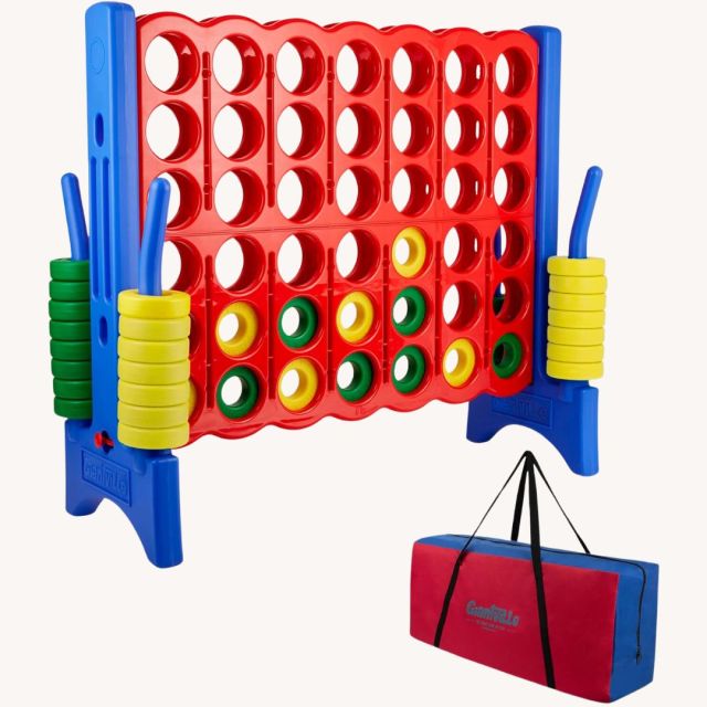 giant connect 4 game and bag