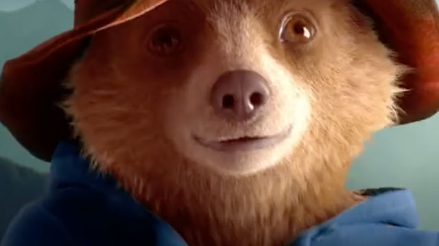 a picture of Paddington in Peru, a new release family movie coming in 2024