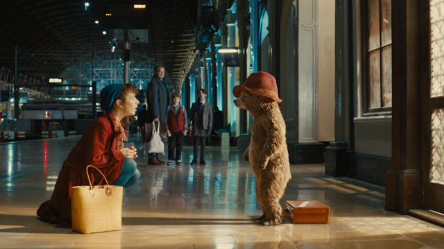 production still of Paddington, one of the best movies for kids and parents