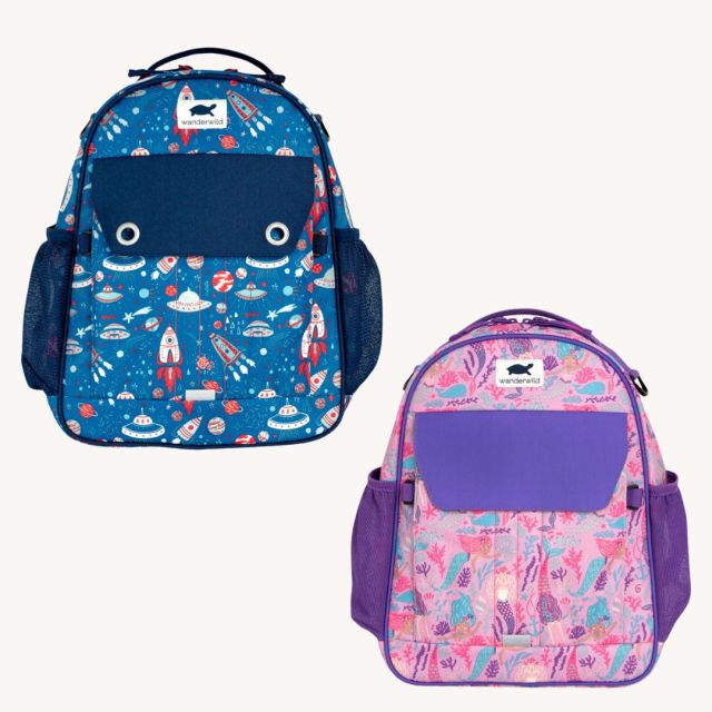 two wanderwild backpacks