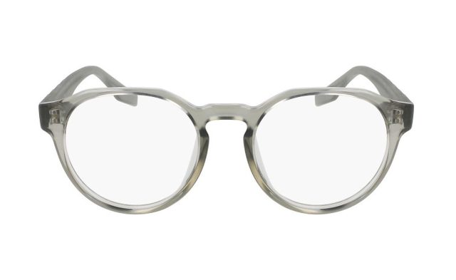 light green round frame trendy women's glasses