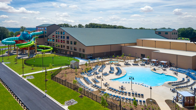Exterior of Great Wolf Lodge Perryville Maryland